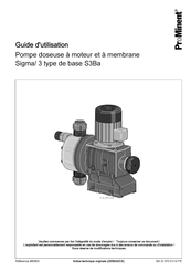 ProMinent Sigma3 S3Ba Guide D'utilisation