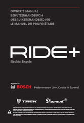 Bosch RIDE+ Manuel Du Propriétaire