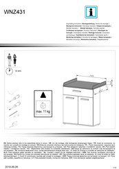 Forte WNZ431 Notice De Montage