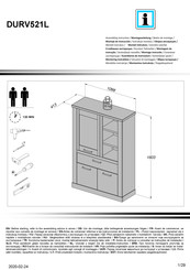 Forte DURV521L Instructions De Montage