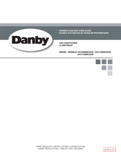 Danby DAC080EB2GDB Guide D'utilisation Et Soins De Propriètaire