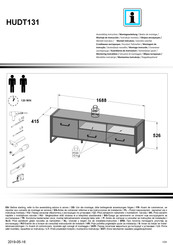 Forte HUDT131 Notice De Montage