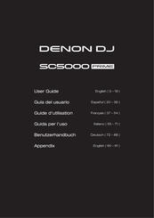 Denon DJ SC5000 PRIME Guide D'utilisation