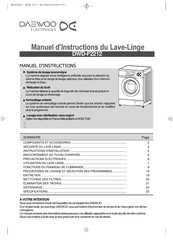 Daewoo DWD-F2212 Manuel D'instructions