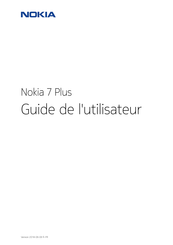 Nokia 7 Plus Guide De L'utilisateur