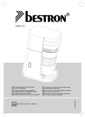 Bestron ACM111Z Mode D'emploi