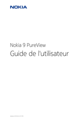 Nokia 9 PureView Guide De L'utilisateur