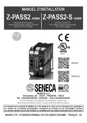 Seneca Z-PASS2- 4GWW Manuel D'installation