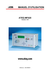ATEQ MF520 Manuel D'utilisation