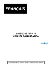JUKI AMS-224E-6030 Manuel D'utilisation