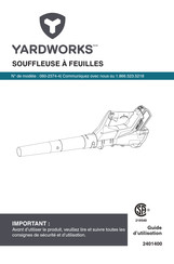 Yardworks 060-2374-4 Guide D'utilisation