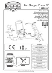 BERG Duo Chopper Frame BF Mode D'emploi