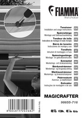 Fiamma MAGICRAFTER Instructions De Montage Et Mode D'emploi