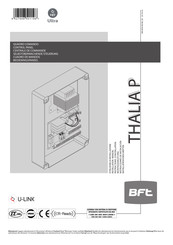 BFT THALIA P Instructions D'installation