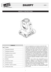 Clay Paky C61375 Manuel D'instructions