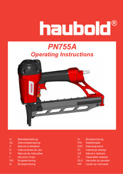 haubold PN755A Manuel D'utilisation