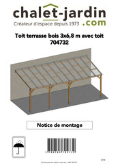 Chalet-Jardin 704732 Notice De Montage