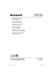 Einhell GC-PC 1235 I Mode D'emploi D'origine