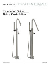 aquabrass Xround X75N95 Guide D'installation