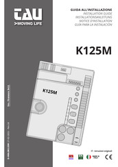 tau K125M Notice D'installation