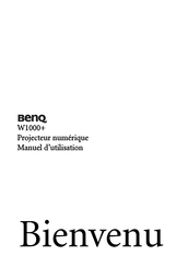 BenQ W1000+ Manuel D'utilisation