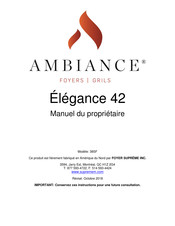 ambiance Élégance 42 Manuel Du Propriétaire