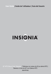 Insignia NS-RTV32 Guide D'utilisateur