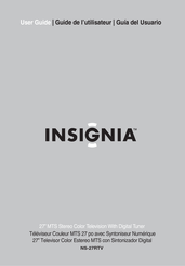Insignia NS-27RTV Guide De L'utilisateur
