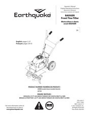 EarthQuake BADGER 24736 Manuel De L'utilisateur