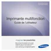 Samsung CLX-6200 Série Guide De L'utilisateur