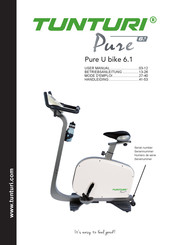 Tunturi Pure U bike 6.1 Mode D'emploi