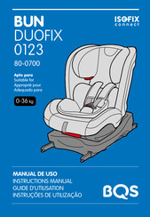 BQS ISOFIX CONNECT Guide D'utilisation