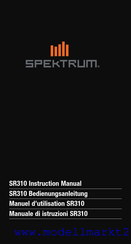 Spektrum SR310 Manuel D'utilisation