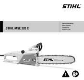 Stihl MSE 220 C Notice D'emploi