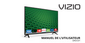 Vizio D43-D1 Manuel De L'utilisateur