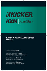 Kicker KXM400.4 Manuel D'utilisation