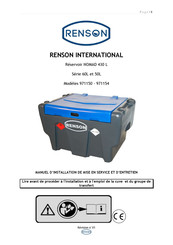 Renson 971150 Manuel D'installation