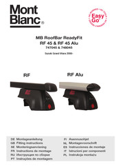 Mont Blanc ReadyFit RF 45 Alu Instructions De Montage