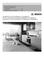 Bosch HDD80050UC Manuel D'utilisation Et D'entretien