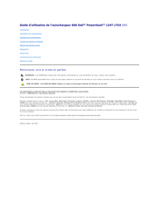 Dell PowerVault 124T LTO3-060 Guide D'utilisation