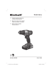 EINHELL 4513795 Mode D'emploi D'origine