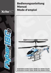 XciteRC Flybar 180S Coax Mode D'emploi