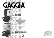 Gaggia COFFEE DELUXE Mode D'emploi