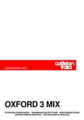 Cattelan Italia OXFORD 3 MIX Instructions De Montage