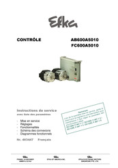 Efka AB600A5010 Instructions De Service
