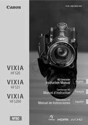 Canon VIXIA HF S21 Manuel D'instruction