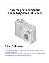 Kodak EasyShare CD43 Zoom Guide D'utilisation