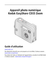 Kodak EasyShare CD33 Zoom Guide D'utilisation