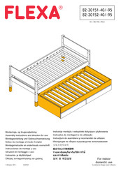 Flexa 82-20152-40 Notice De Montage Et Mode D'emploi