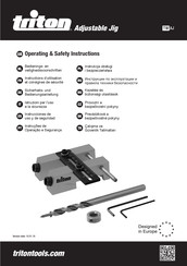 Triton TW AJ Instructions D'utilisation Et Consignes De Sécurité